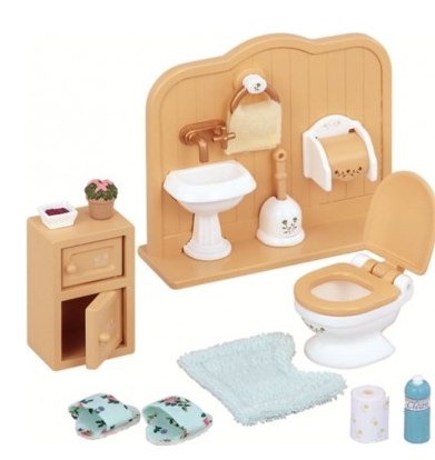 Image 2 of Sylvanian Families Toilet Set  (£8.99)